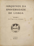 ARQUIVOS DA UNIVERSIDADE DE LISBOA VOLUME I.