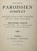 NOUVEAU PAROISSIEN COMPLET. [DEUXIÃ‰ME PARTE]