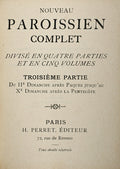 NOUVEAU PAROISSIEN COMPLET. [TROISIÃ‰ME PARTE]