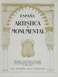 ESPAÃ‘A ARTISTICA Y MONUMENTAL. [2 VOLS.]