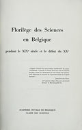 FLORILÃ‰GE DES SCIENCES EN BELGIQUE.