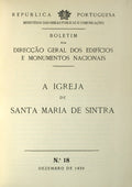 IGREJA (A) DE SANTA MARIA DE SINTRA.