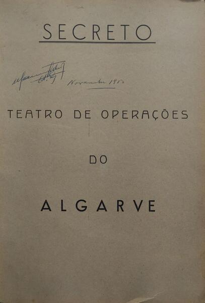 TEATRO DE OPERAÃ‡Ã•ES DO ALGARVE.
