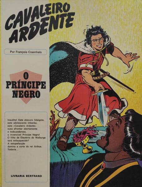 CAVALEIRO ARDENTE - O PRÃNCIPE NEGRO.
