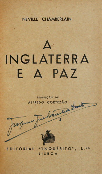 A INGLATERRA E A PAZ.