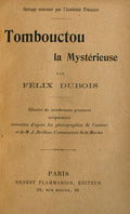 TOMBOUCTOU LA MYSTÃ‰RIEUSE.