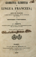 GRAMMATICA ELEMENTAR DA LINGUA FRANCEZA;