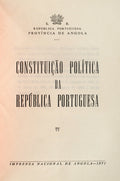 ESTATUTO POLÃTICO-ADMINISTRATIVO DA PROVÃNCIA DE ANGOLA. [7 OBRAS]