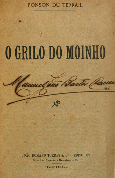 O GRILO DO MOINHO.