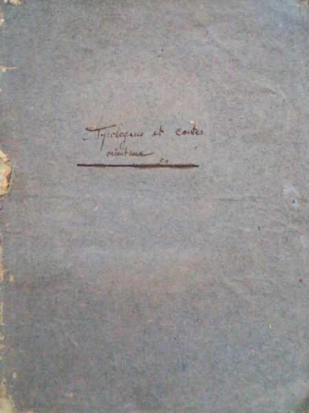 APOLOGUES ET CONTES ORIENTAUX, ETC.