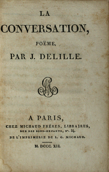 LA CONVERSATION POÃ‹ME.