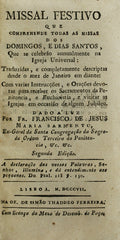 MISSAL FESTIVO.