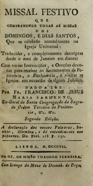 MISSAL FESTIVO.