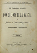 EL INGENIOSO HIDALGO DON QUIJOTE DE LA MANCHA. [ED. 1875]