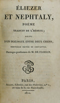 Ã‰LIEZER ET NEPHTALY, [2 OBRAS]
