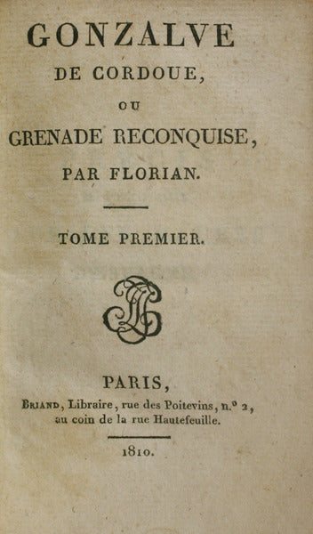 GONZALVE DE CORDOUE, [2 OBRAS]