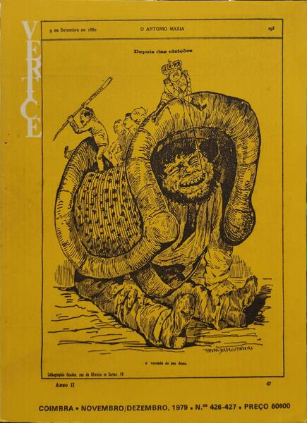 VÃ‰RTICE, N.Âº 426-427, NOVEMBRO-DEZEMBRO 1979.