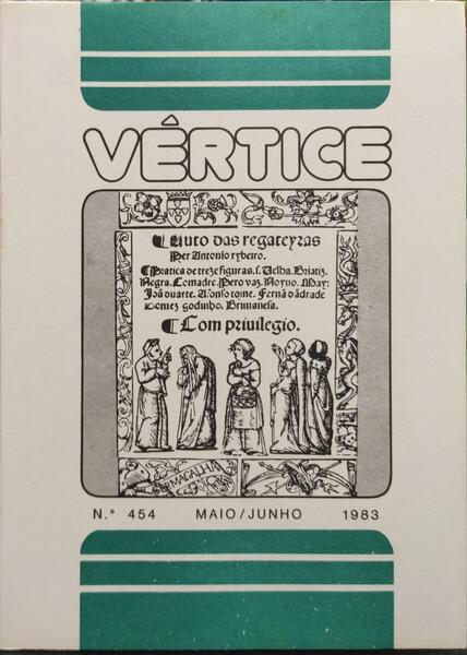 VÃ‰RTICE, N.Âº 454, MAIO-JUNHO 1983.