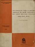 CONTRIBUIÃ‡ÃƒO PARA O ESTUDO DO GRUPO TAMANDUÃ DA SÃ‰RIE RIO DAS VELHAS.