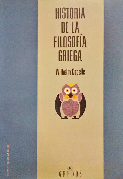 HISTORIA DE LA FILOSOFÃA GRIEGA.