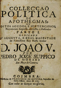COLLECÃ‡ÃƒO POLÃTICA DE APOTHEGMAS, OU DITOS AGUDOS, E SENTENCIOSOS.