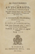 PRECUSORES (OS) DO ANTI-CHRISTO;