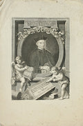EFFIGIES V. P. BARTHOLOMAEI DE QUENTAL. [GRAVURA DO SÃ‰C. XVIII]