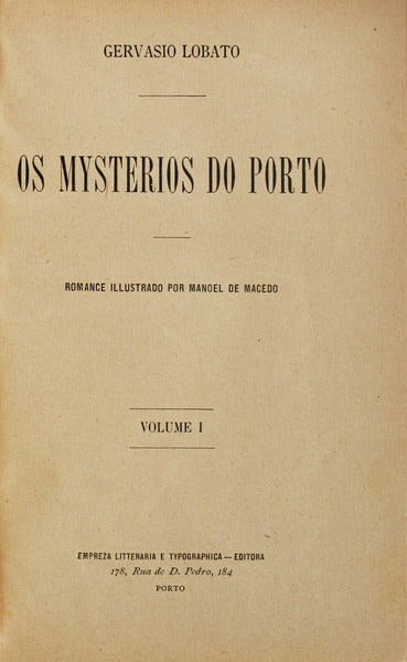 OS MYSTERIOS DO PORTO.