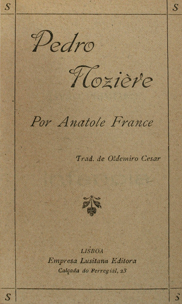 PEDRO NOZIÃˆRE.