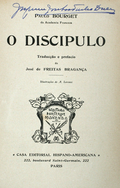 O DISCIPULO.