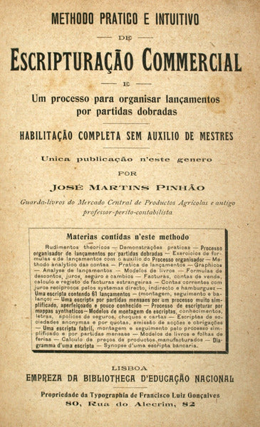 METHODO PRATICO E INTUITIVO DE ESCRIPTURAÃ‡ÃƒO COMMERCIAL.