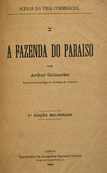 A FAZENDA DO PARAISO.
