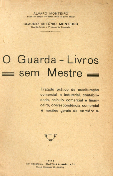 O GUARDA-LIVROS SEM MESTRE.