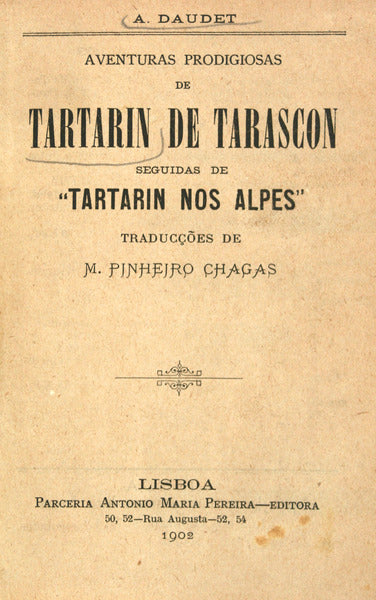 AVENTURAS PRODIGIOSAS DE TARTARIN DE TARASCON.