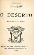 O DESERTO.