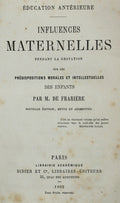 Ã‰DUCATION ANTÃ‰RIEURE. INFLUENCES MATERNELLES.