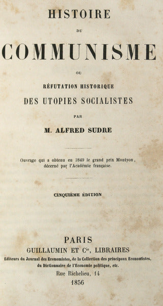HISTOIRE DU COMMUNISME.