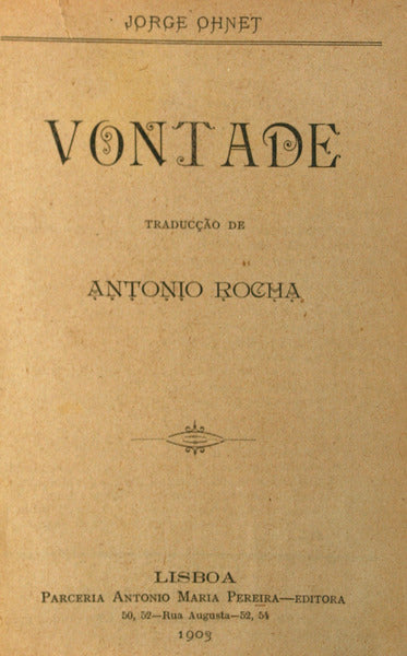 VONTADE.