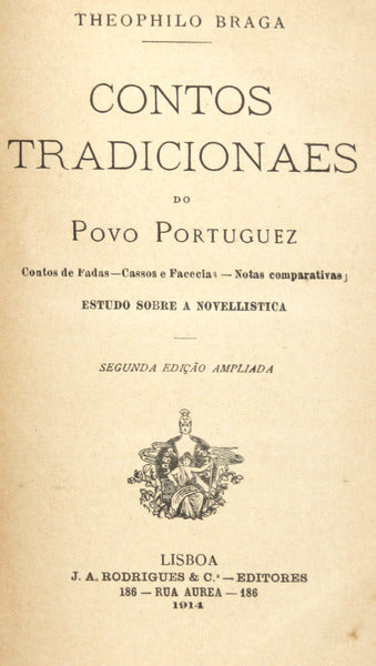 CONTOS TRADICIONAES DO POVO PORTUGUEZ.