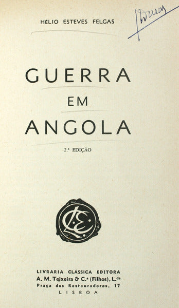 GUERRA EM ANGOLA.