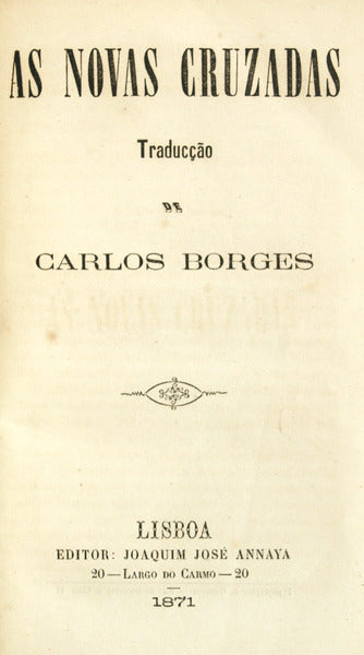 AS NOVAS CRUZADAS.