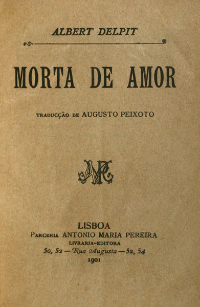MORTA DE AMOR.