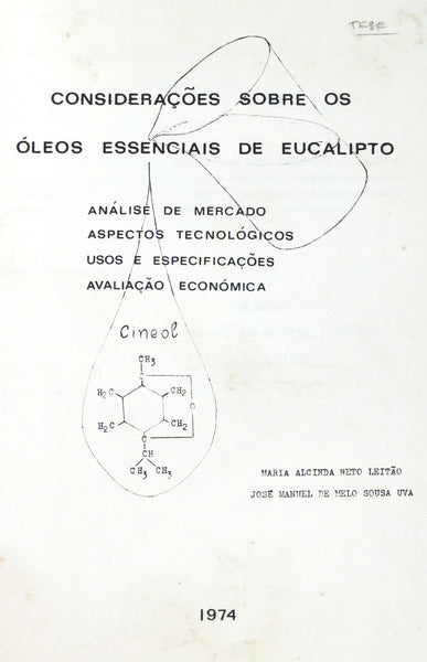 CONSIDERAÃ‡Ã•ES SOBRE OS Ã“LEOS ESSENCIAIS DE EUCALIPTO.