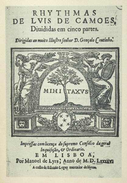 RHYTHMAS [FAC-SÃMILE DAS RIMAS DE LUIS DE CAMÃ•ES, 1595].