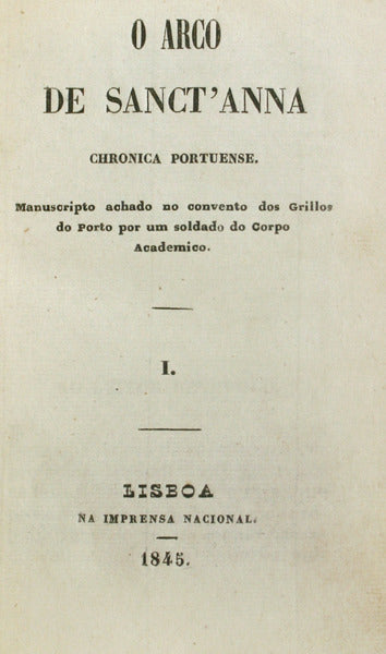 O ARCO DE SANT`ANA.
