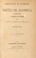 NOITES DE INSOMNIA. [4 VOLS.]