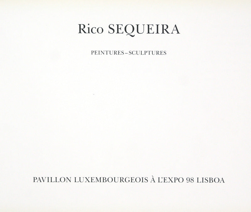 RICO SEQUEIRA - PEINTURES-SCULPTURES.