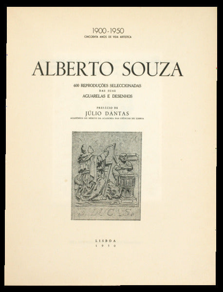 ALBERTO SOUZA - 600 REPRODUÃ‡Ã•ES SELECCIONADAS DAS SUAS AGUARELAS E DESENHOS.