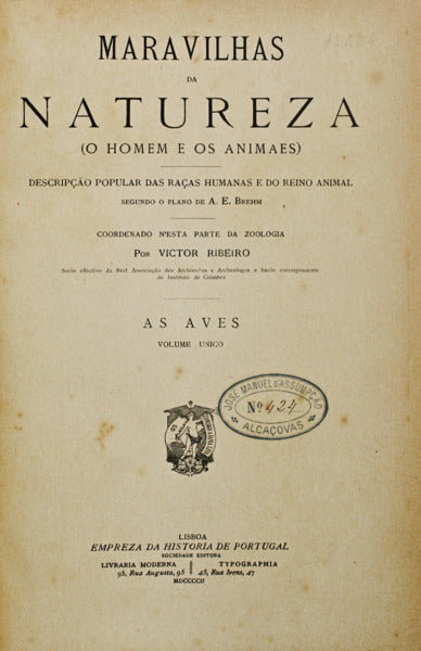 MARAVILHAS DA NATUREZA (O HOMEM E OS ANIMAES).