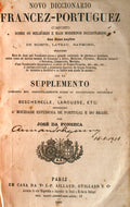 NOVO DICCIONARIO FRANCEZ-PORTUGUEZ. [1866]